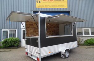 Heudra evenementen aanhangwagen inclusief inbouw