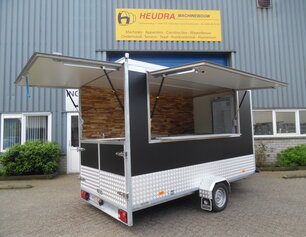 Heudra evenementen aanhangwagen inclusief inbouw