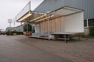 Heudra maatwerk zakbare gesloten aanhangwagen