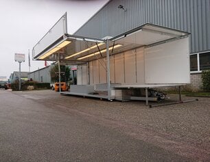 Heudra maatwerk zakbare gesloten aanhangwagen
