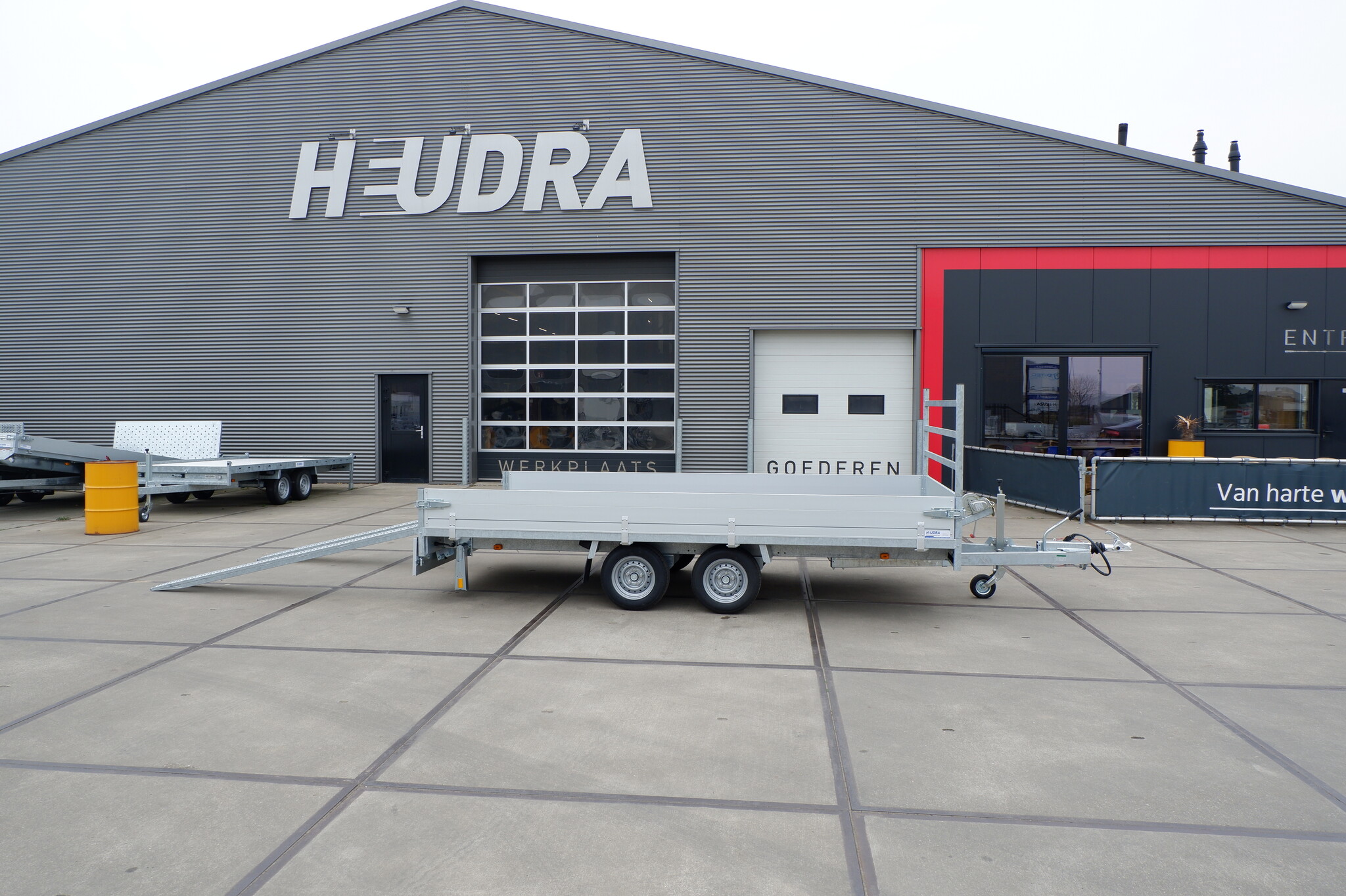 Anssems ASX plateauwagen 3000kg 405x203cm