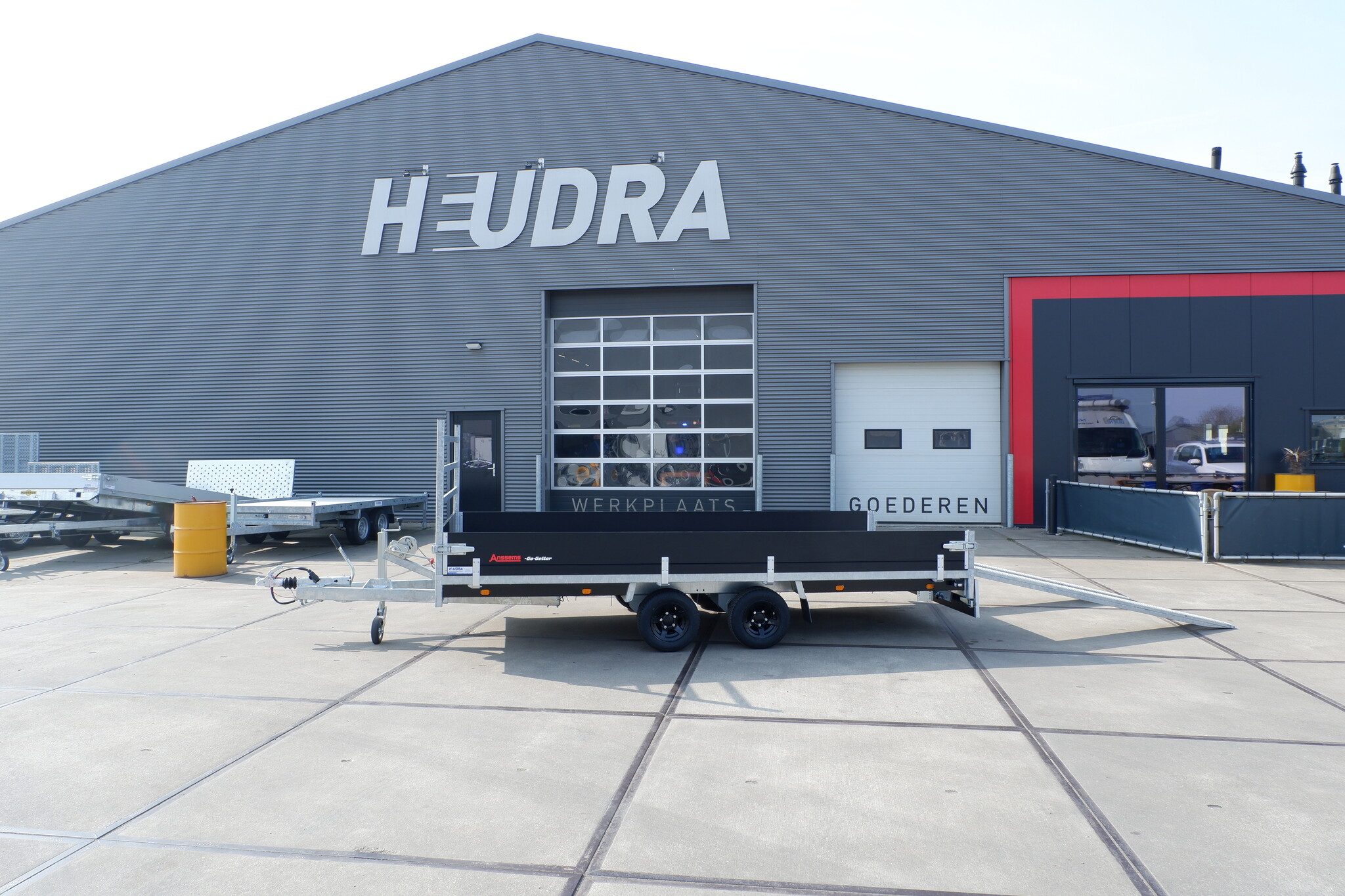Anssems ASX plateauwagen 3000kg 405x203cm Go-Getter