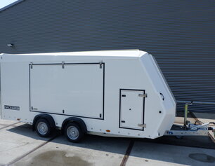 Gesloten Heudra maatwerk Sport 2600kg 450x200cm