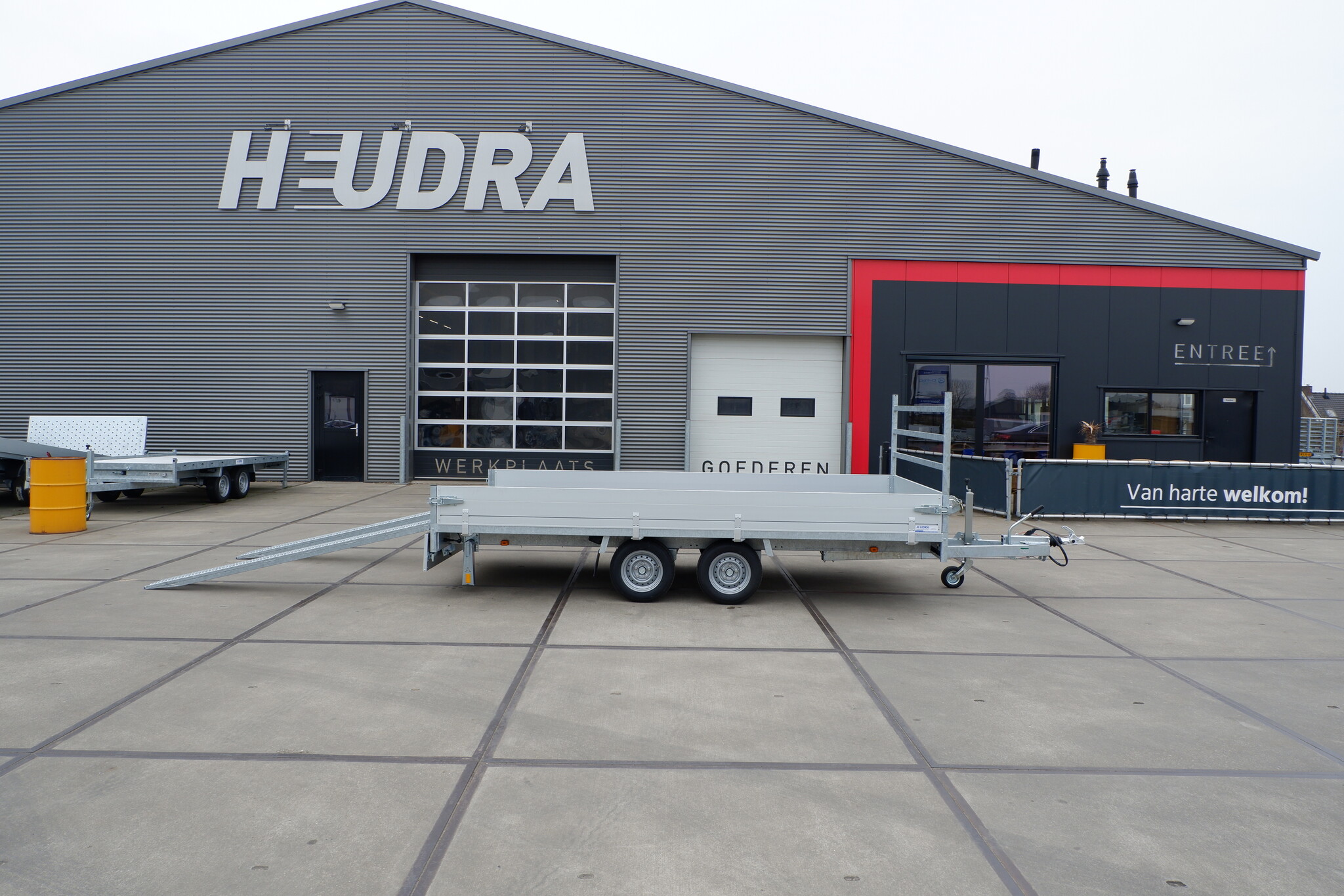 Anssems ASX plateauwagen 3500kg 405x203cm