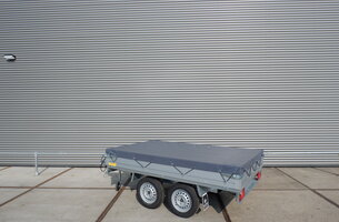 Vlakzeil voor Anssems Basic LT 251x150cm plateauwagen / kipper