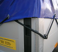 Touwhaak knop voor spanrubber of koord