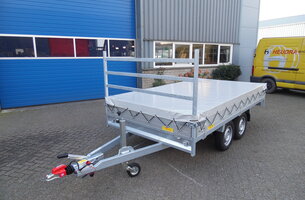 Vlakzeil voor Anssems PSX 305x153cm plateauwagen