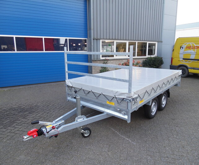 Vlakzeil voor Anssems PSX 305x153cm plateauwagen