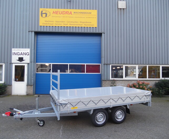 Vlakzeil voor Anssems PSX 305x153cm plateauwagen