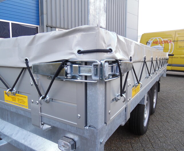 Vlakzeil voor Anssems PSX 305x153cm plateauwagen
