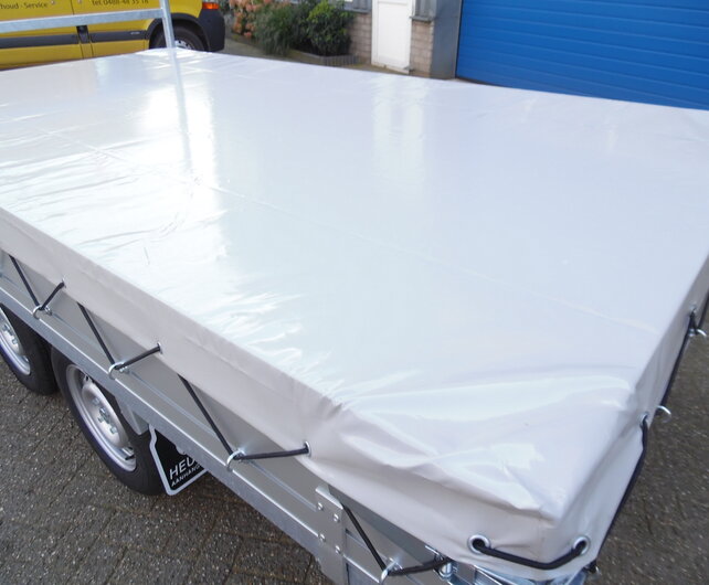Vlakzeil voor Anssems PSX 305x153cm plateauwagen