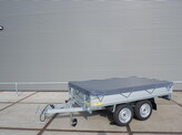 Vlakzeil voor Anssems Basic LT 305x150cm plateauwagen / kipper