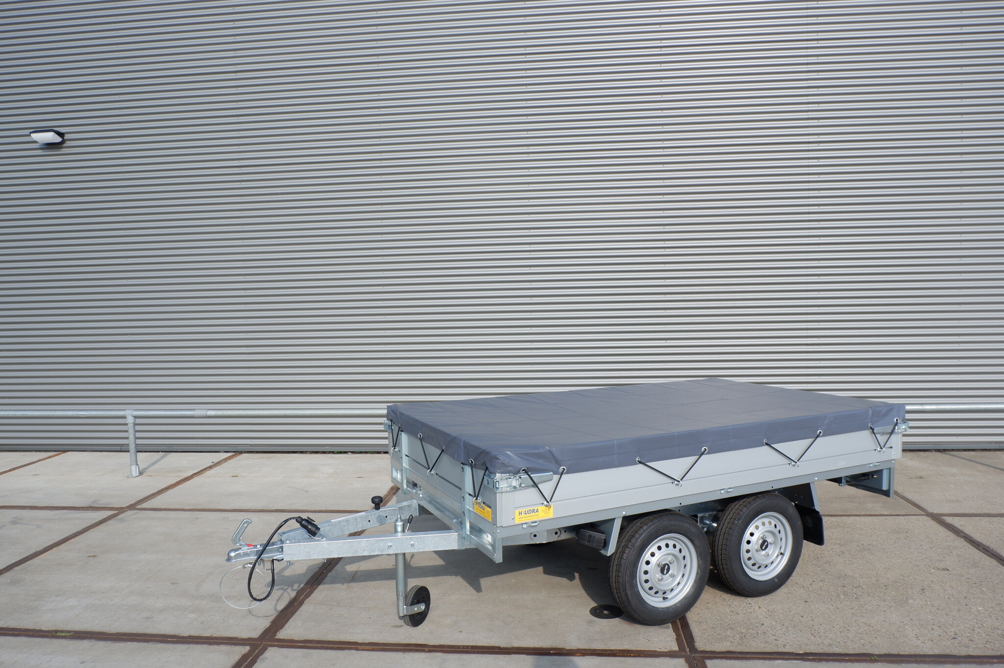 Vlakzeil voor Anssems Basic LT 305x150cm plateauwagen / kipper
