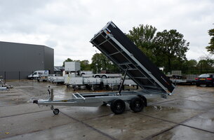 Saris elektrische driezijdige kipper 2700kg 356x184cm Black Edition