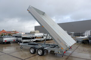 Saris driezijdige kipper 3500kg 406x204cm Heavy Duty