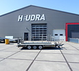 Gebruikte Hulco machinetransporter tridemas 3500kg 394x180cm