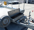 Gebruikte Hulco machinetransporter tridemas 3500kg 394x180cm