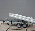 Humbaur elektrische driezijdige kipper 2000kg 268x150cm