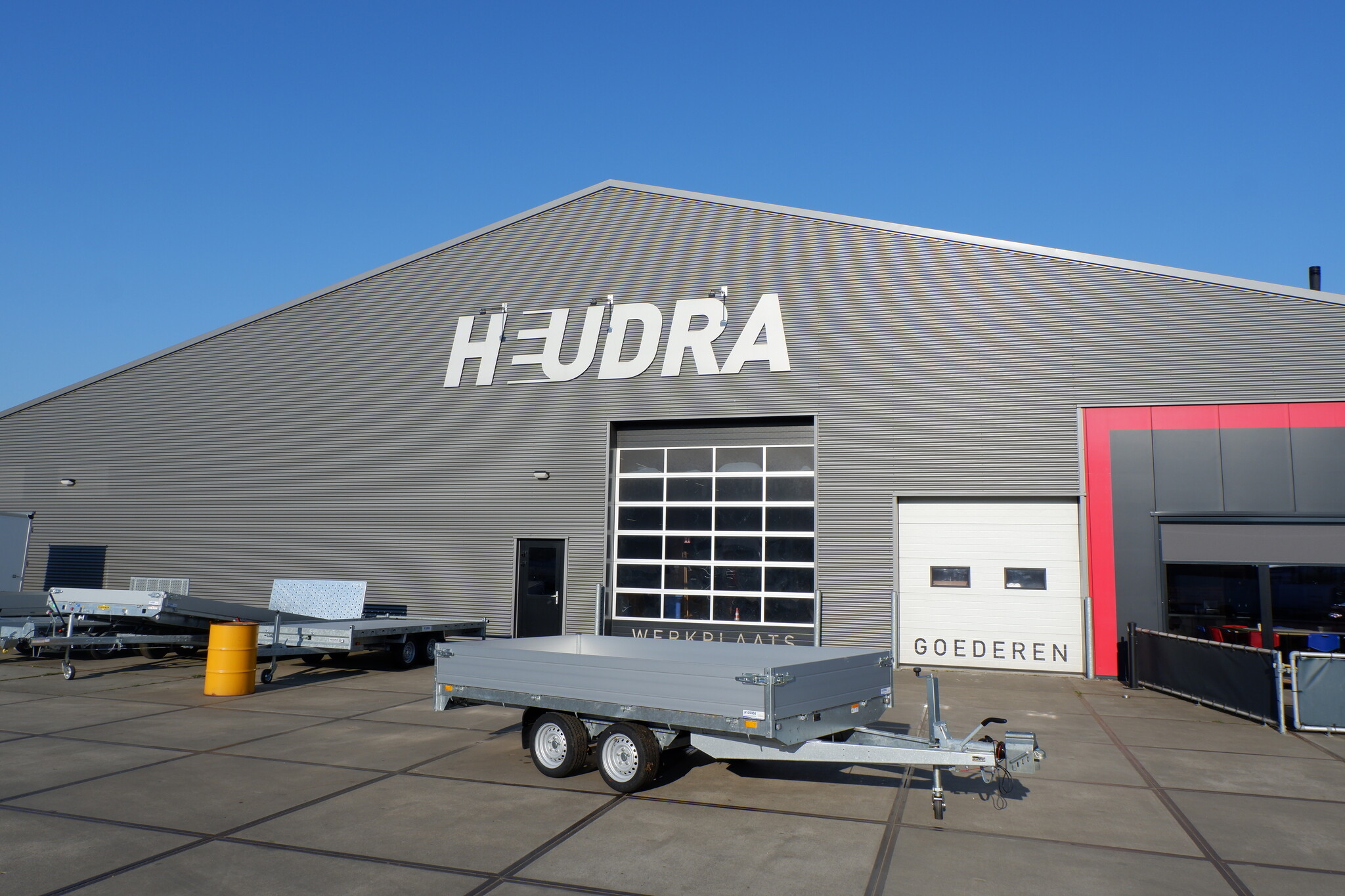 Saris plateauwagen 356x184cm 2700kg tandemas