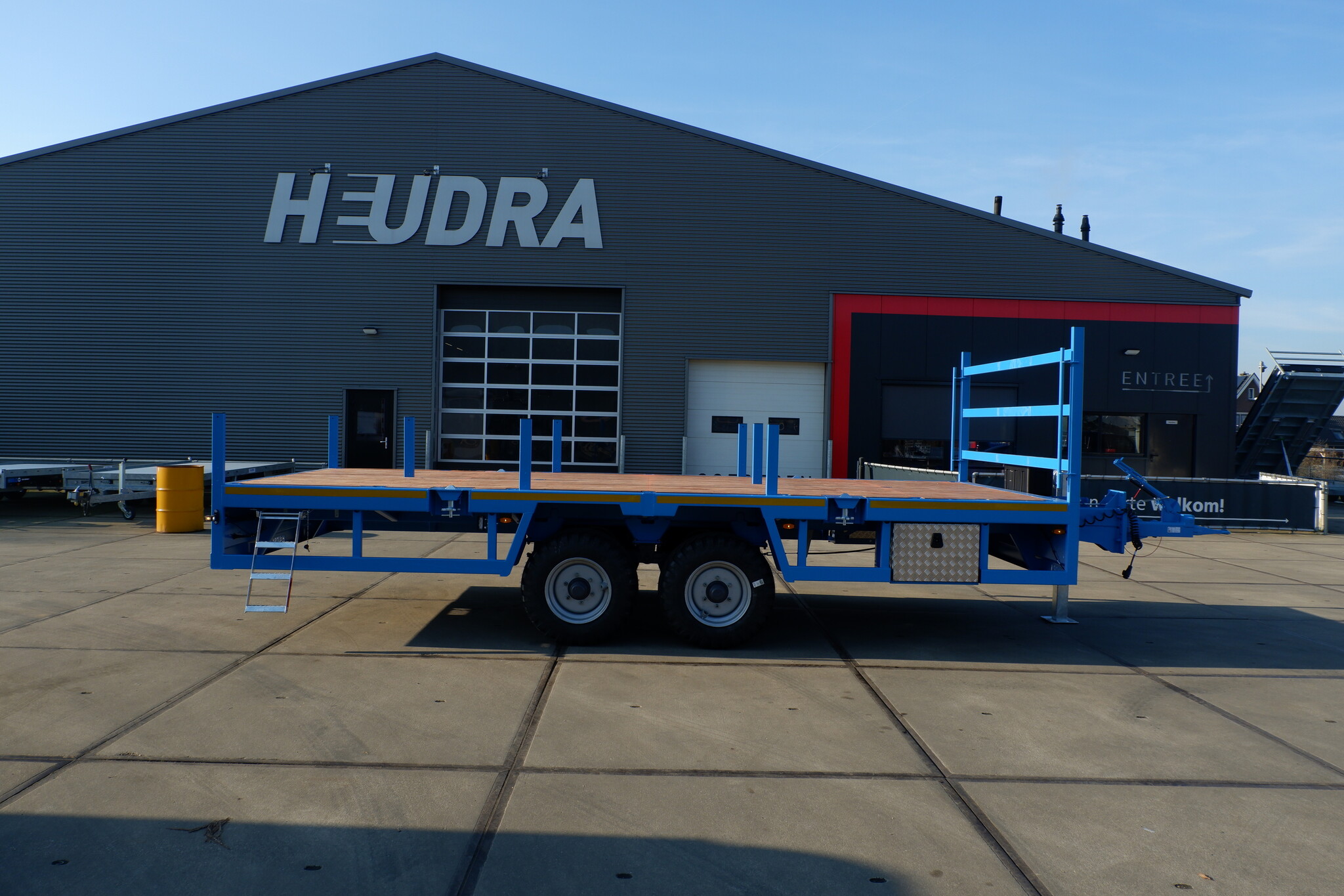 Heudra maatwerk aanhangwagen 8000kg