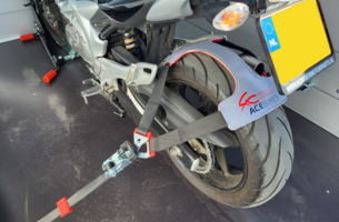 Heudra motorfiets spanband