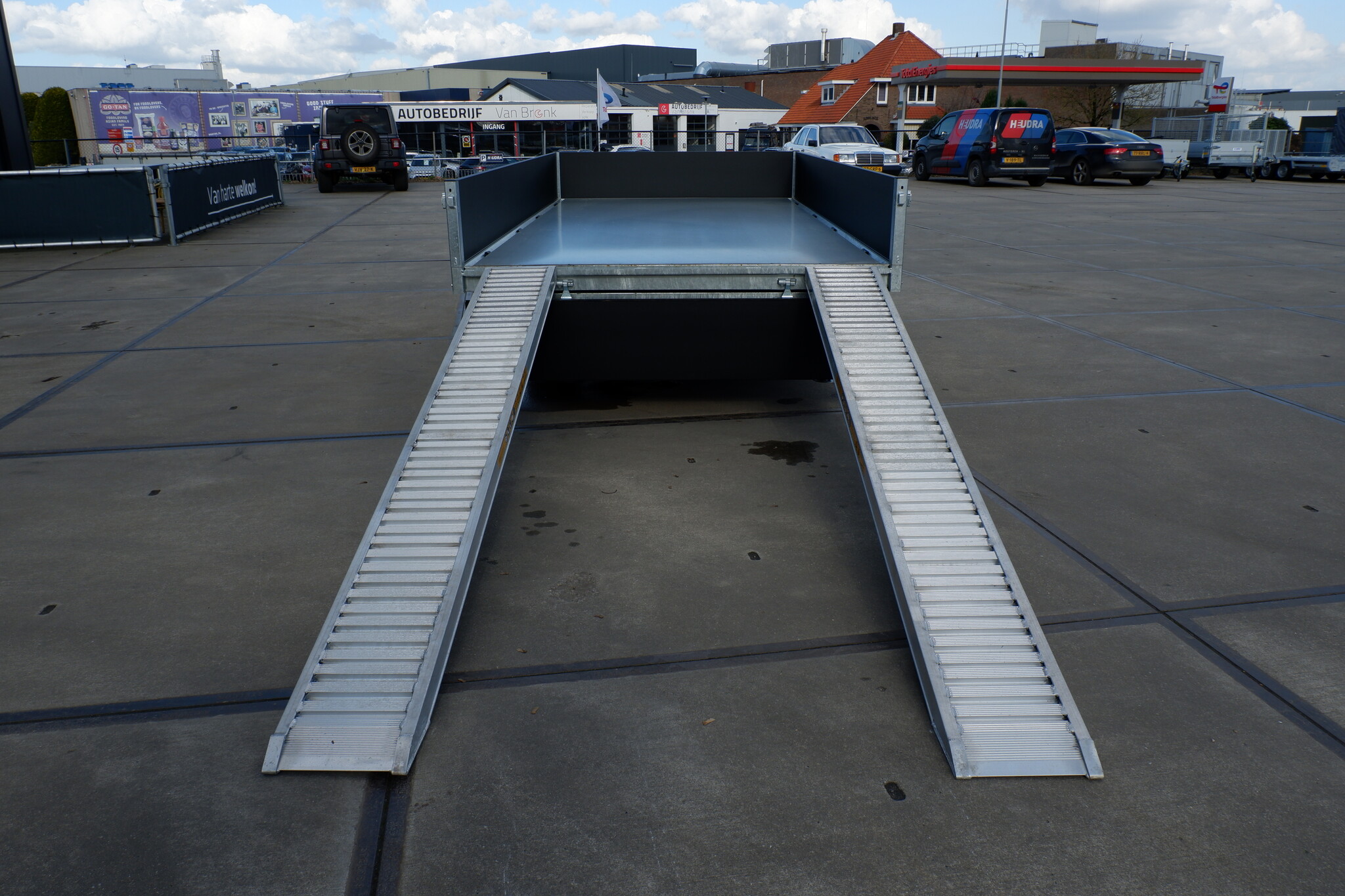 Aluminium oprijplaten Saris