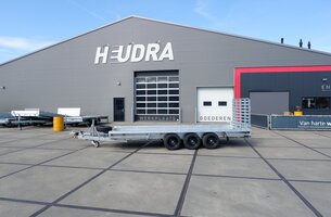 Maatwerk Heudrax machinetransporter 500x150cm 3500kg