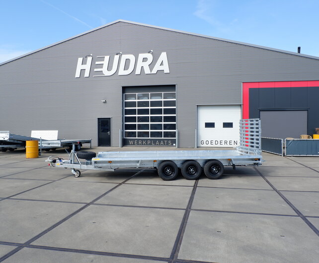 Maatwerk Heudrax machinetransporter 500x150cm 3500kg