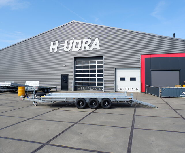 Maatwerk Heudrax machinetransporter 500x150cm 3500kg