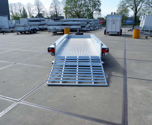 Maatwerk Heudrax machinetransporter 500x150cm 3500kg