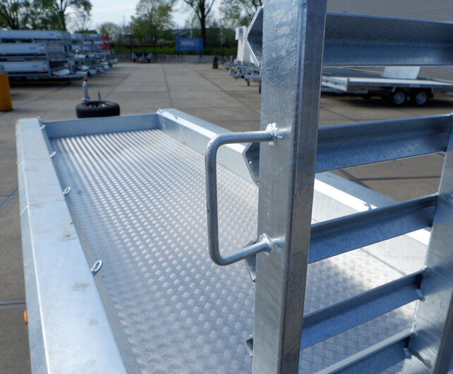 Maatwerk Heudrax machinetransporter 500x150cm 3500kg