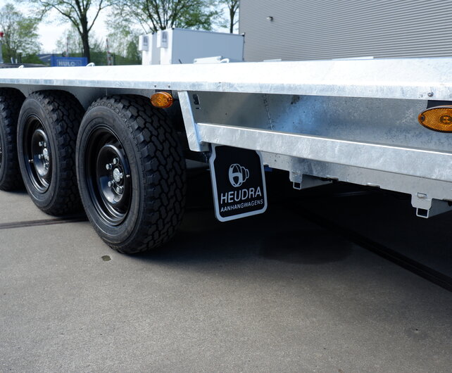 Maatwerk Heudrax machinetransporter 500x150cm 3500kg