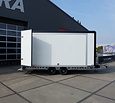 Henra gesloten plateauwagen 3500kg 453x202x220cm Xpert met verkoopklep en zijdeur