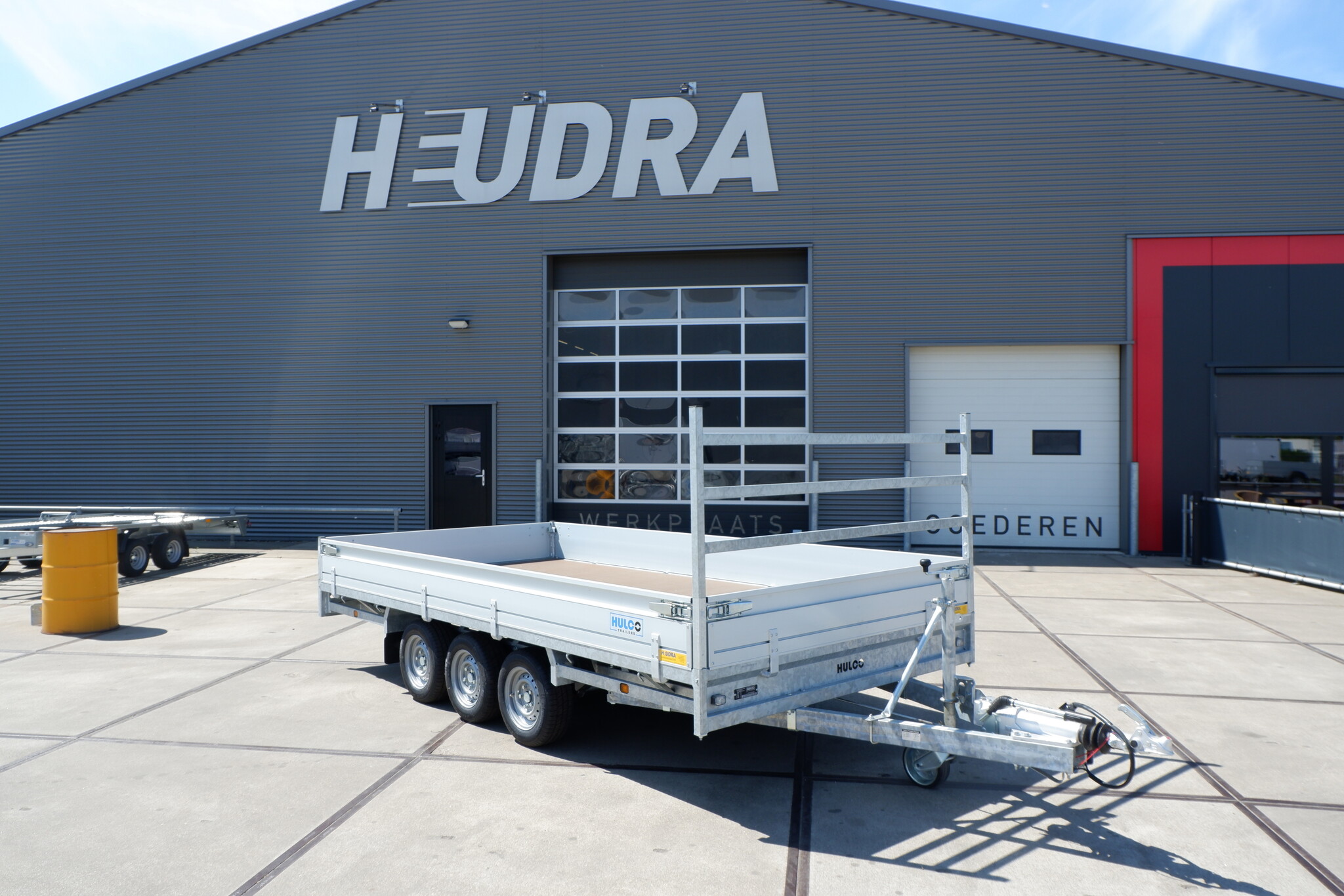 Hulco Medax-3 3500kg 405x203cm plateauwagen
