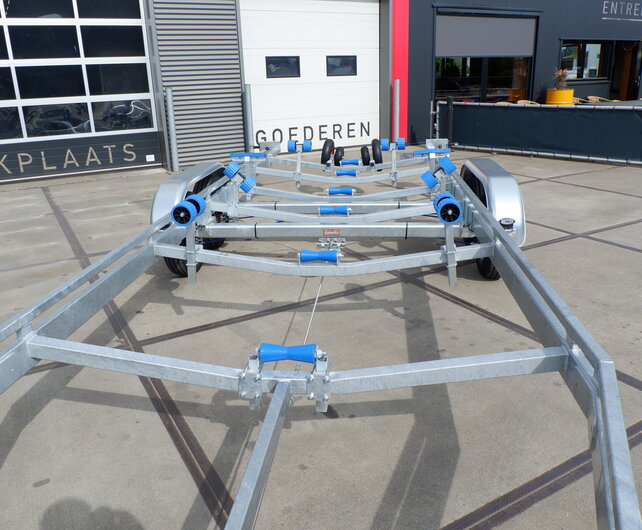 Vlemmix boottrailer Type-Q 3500kg 840x255cm