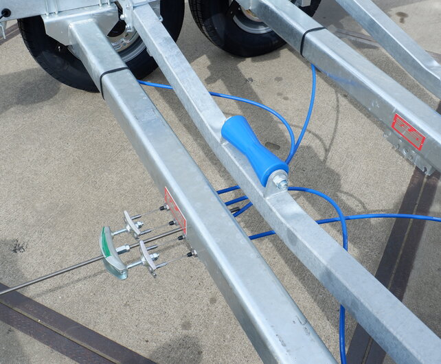 Vlemmix boottrailer Type-Q 3500kg 840x255cm