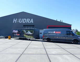 Henra plateauwagen met Maatwerk schuifzeil huif