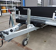 Steunwiel wegklapbaar 200x60 2-gaats