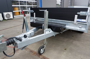 Steunwiel wegklapbaar 200x60 2-gaats