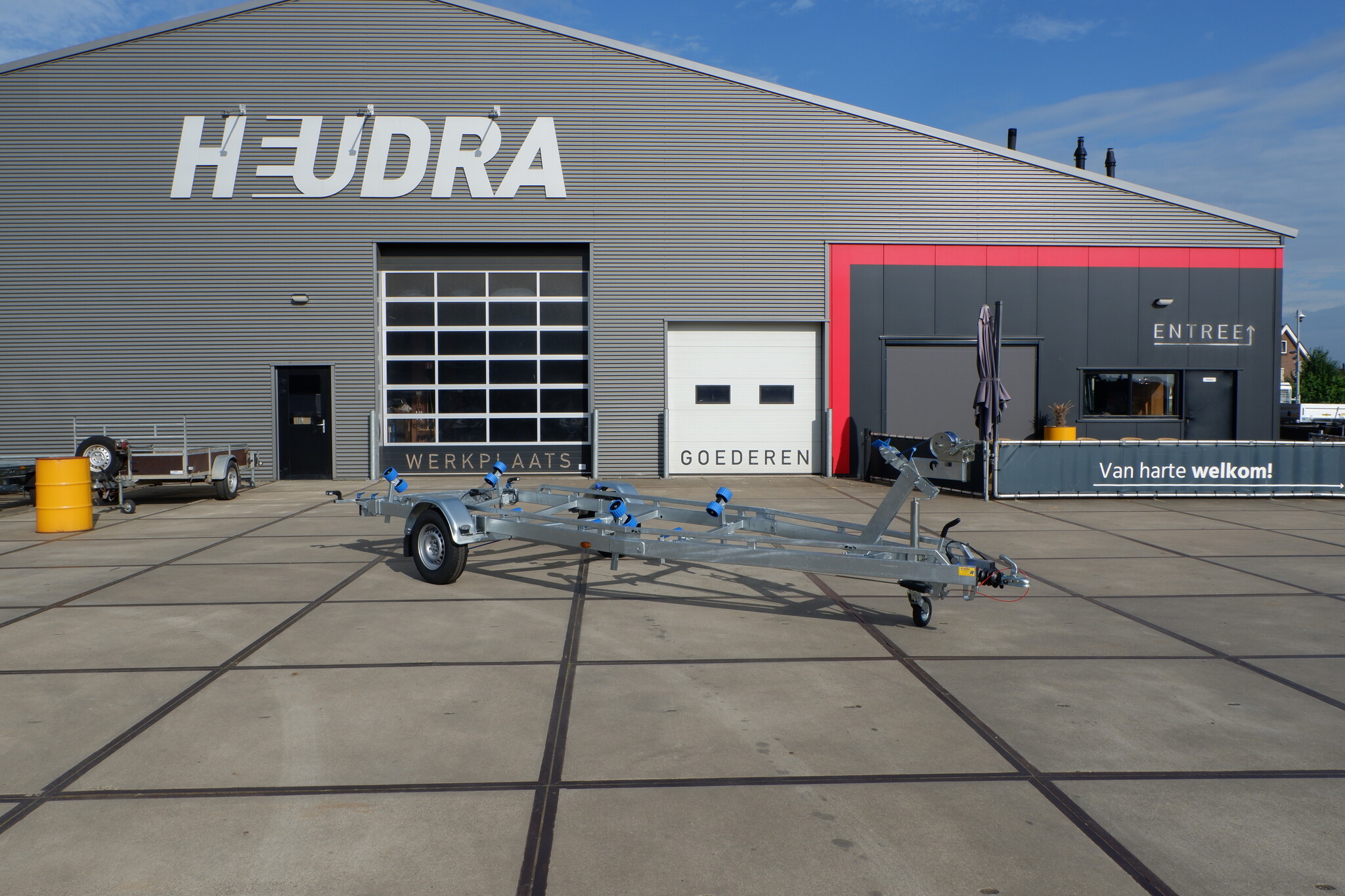 Vlemmix boottrailer Type-B 1500kg 630x220cm