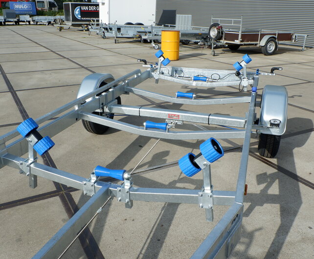 Vlemmix boottrailer Type-B 1500kg 630x220cm