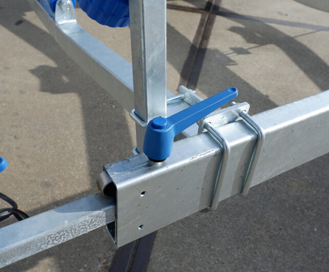 Vlemmix boottrailer Type-B 1500kg 630x220cm