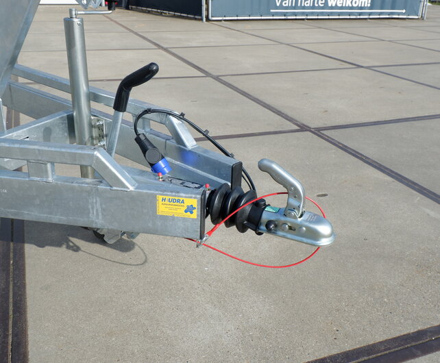 Vlemmix boottrailer Type-B 1500kg 630x220cm