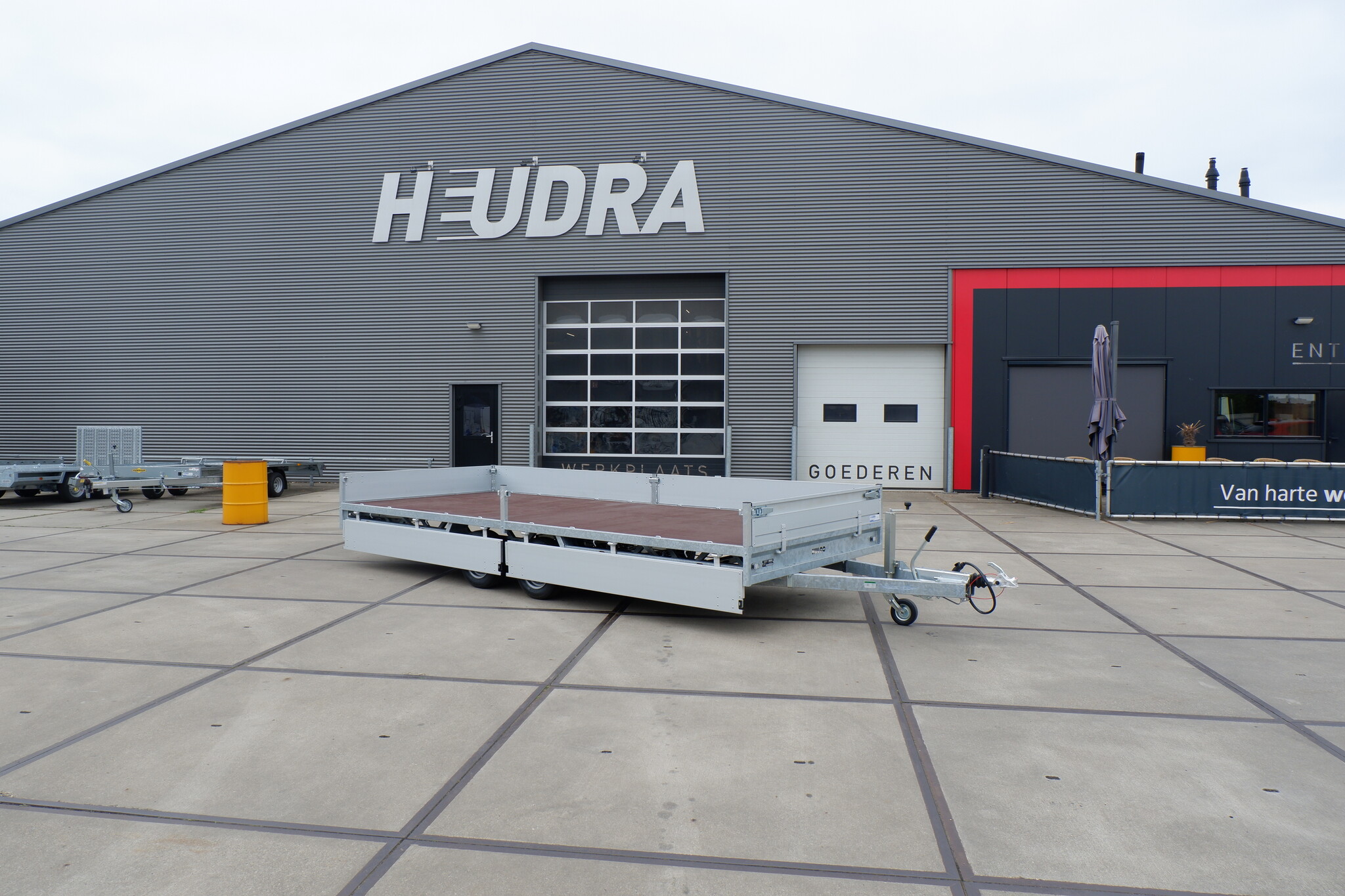 Hulco Medax-2 3500kg 502x203cm plateauwagen