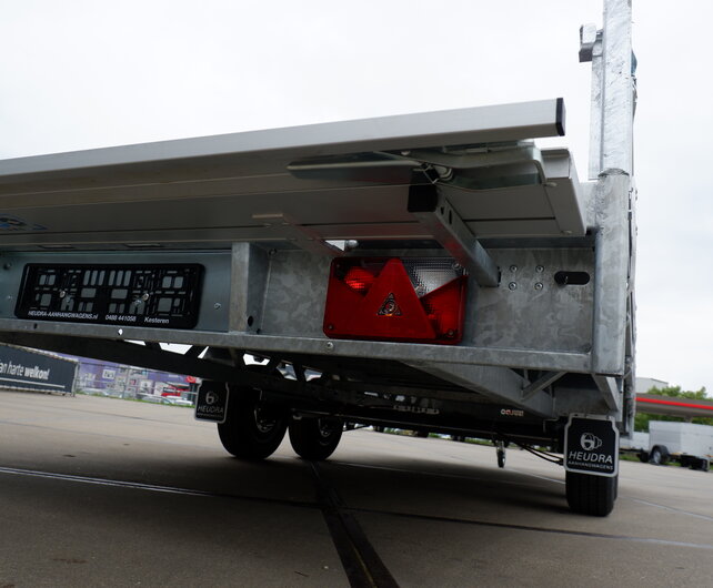 Hulco Medax-2 3500kg 502x203cm plateauwagen