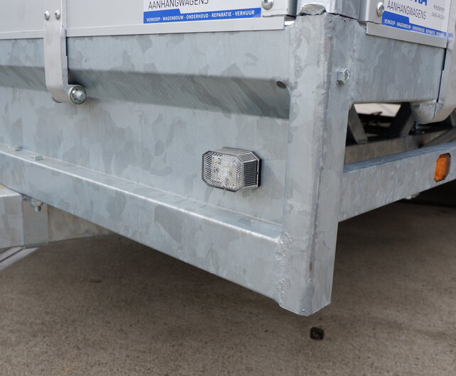Hulco Medax-2 3500kg 502x203cm plateauwagen