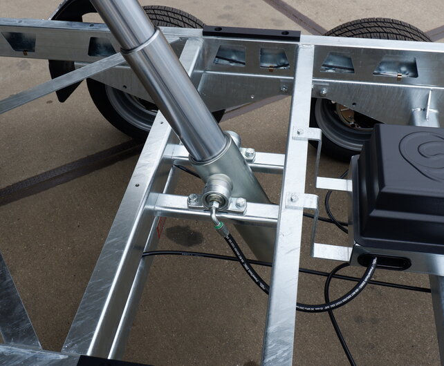 Saris elektrische kipper achterwaarts 2700kg 306x170cm