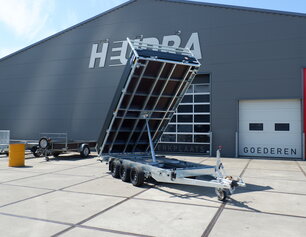 Saris driezijdige kipper 3500kg 406x204cm Heavy Duty Black Edition