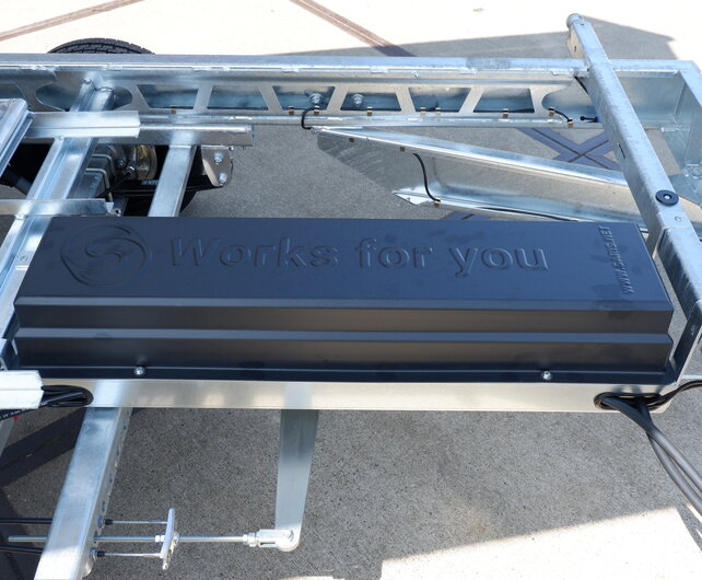 Saris driezijdige kipper 3500kg 406x204cm Heavy Duty Black Edition