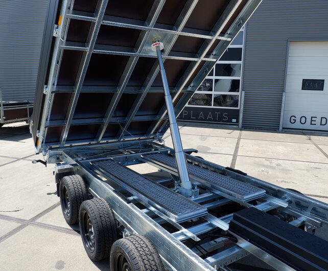 Saris driezijdige kipper 3500kg 406x204cm Heavy Duty Black Edition